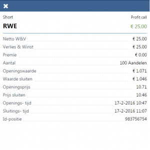 Online beleggen in aandelen RWE